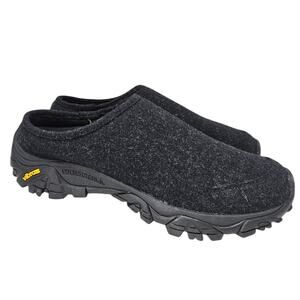 NEW Merrell 10 Moab 2 Slide Wool 1Trl Black Clog Slipper Comfort Gorpcore